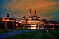 Nächtliches Dresden
