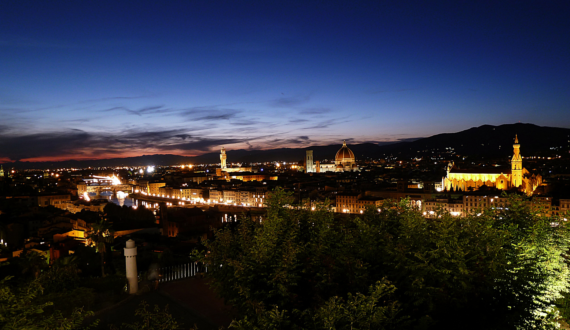 Nächtliches Florenz