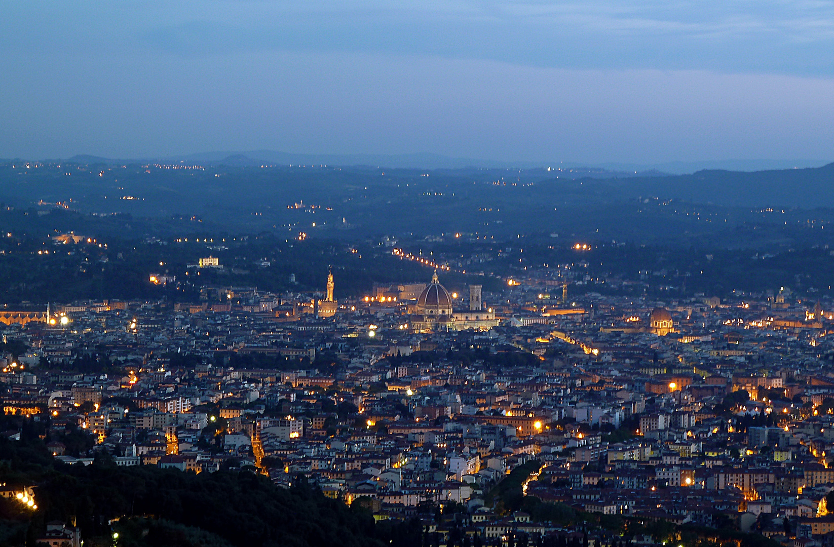 Nächtliches Florenz