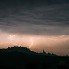 Nächtliches Gewitter über Reifferscheid, Eifel