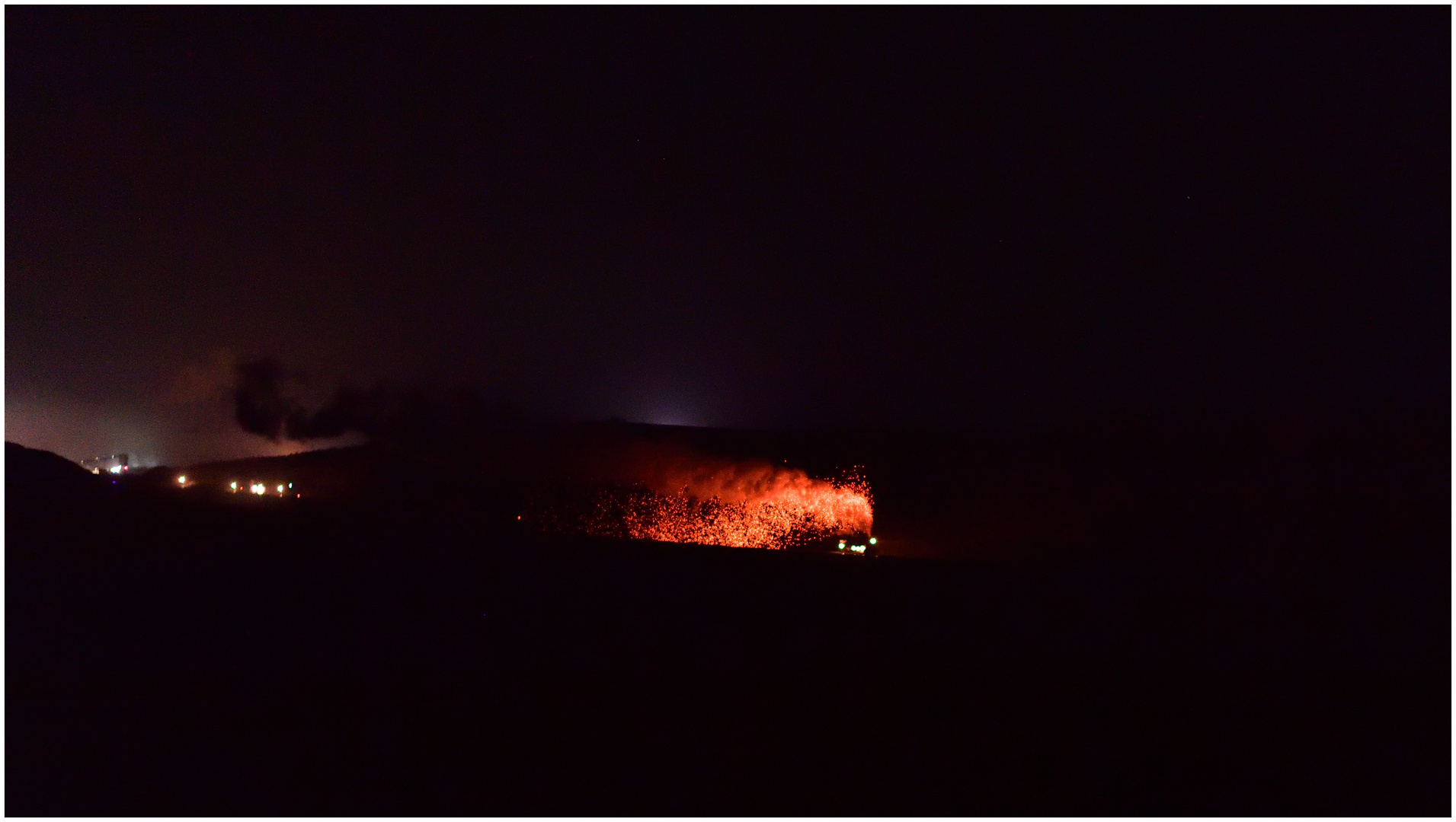 Nächtliches Grubenpanorama