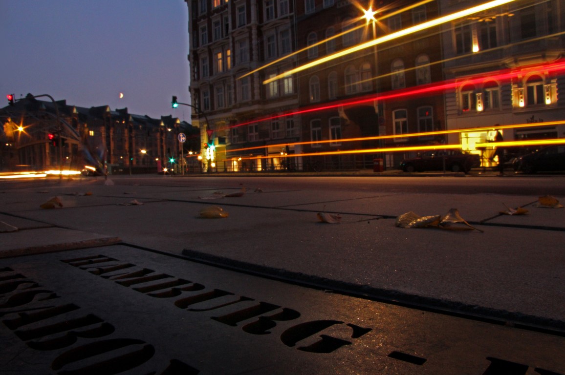 Nächtliches Hamburg