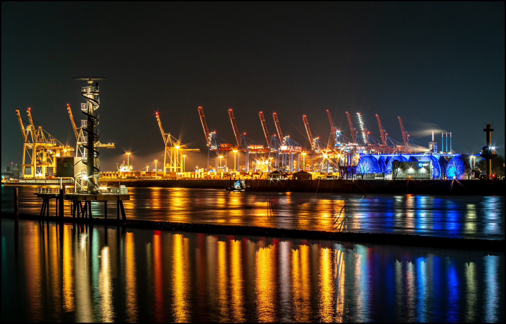 Nächtliches Hamburg  CVI - 