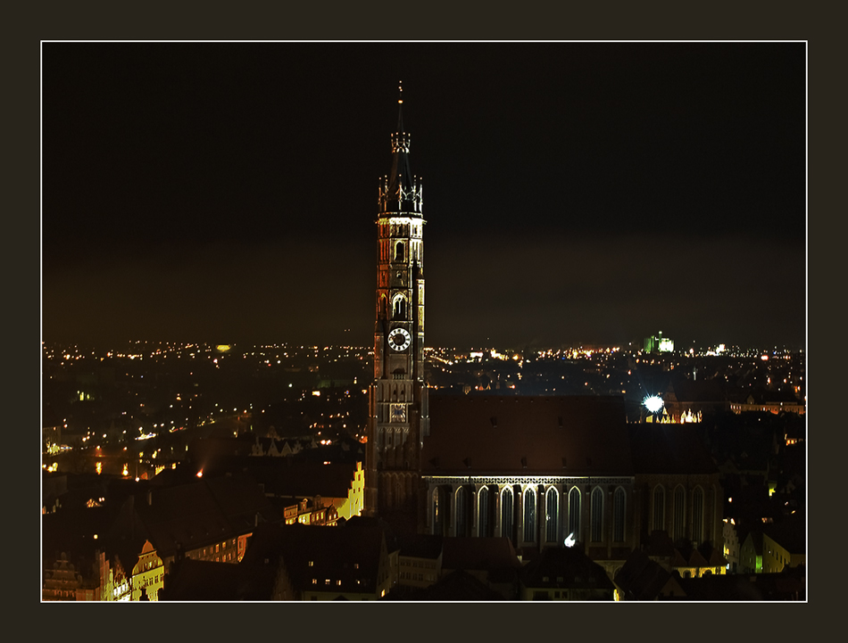 nächtliches Landshut