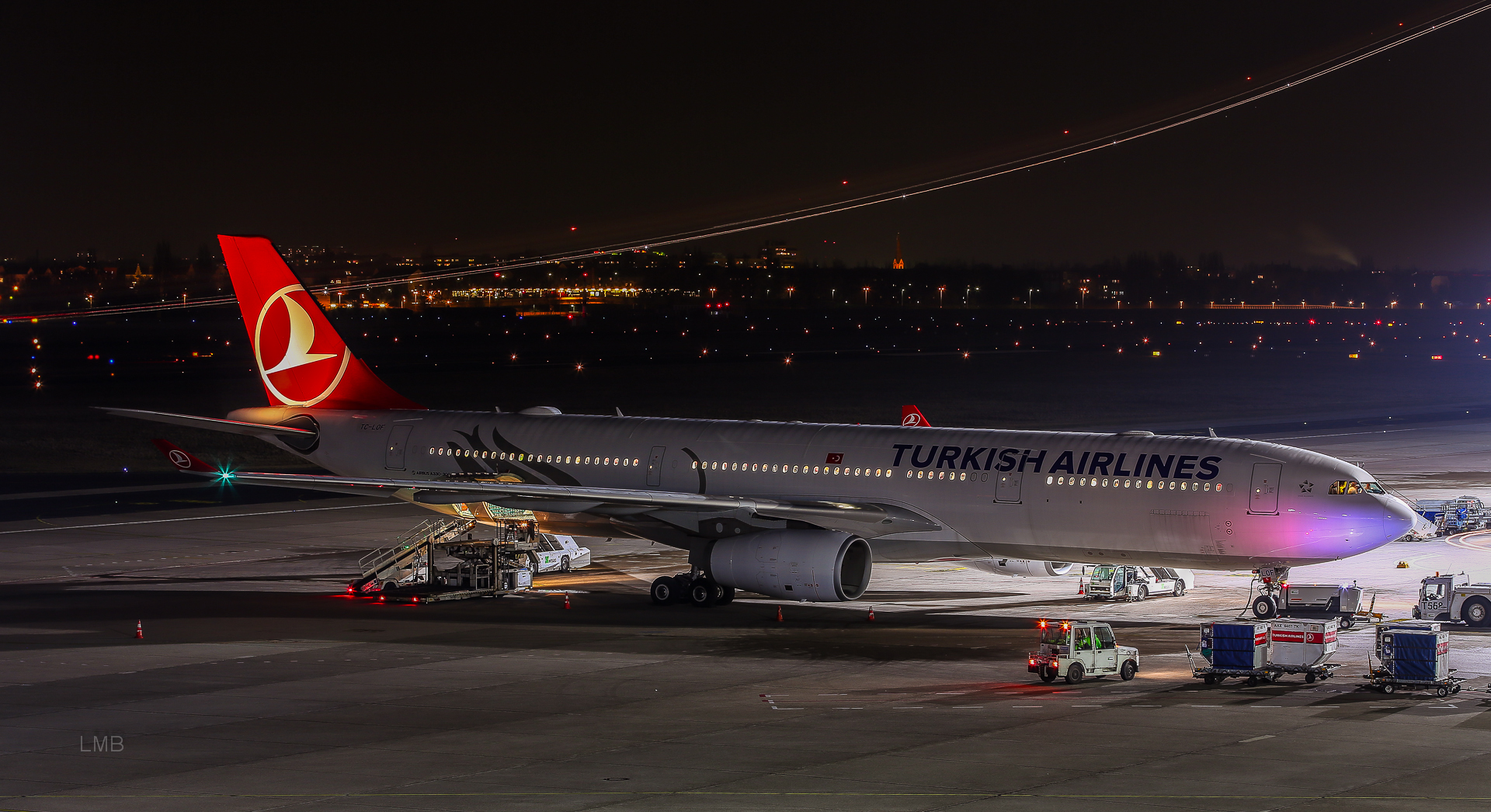 Nächtliches Tegel