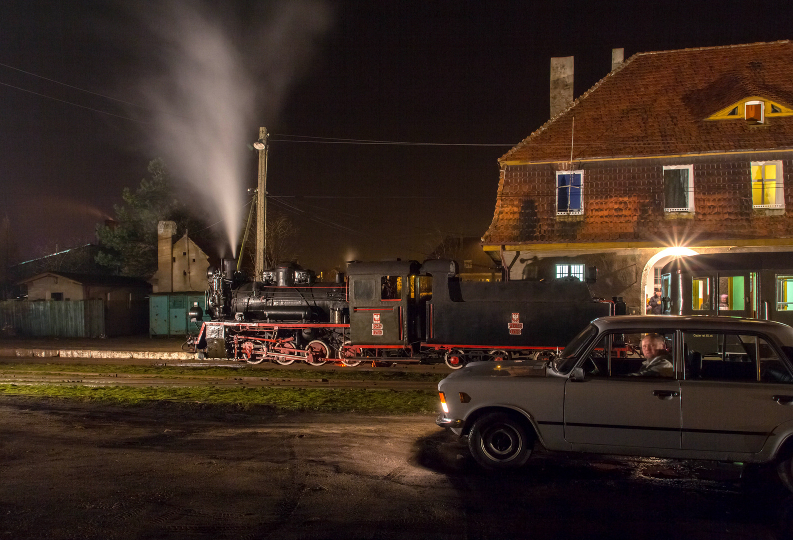 Nächtliches Treffen in Zaniemysl