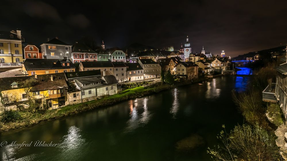 nächtliches Waidhofen ...