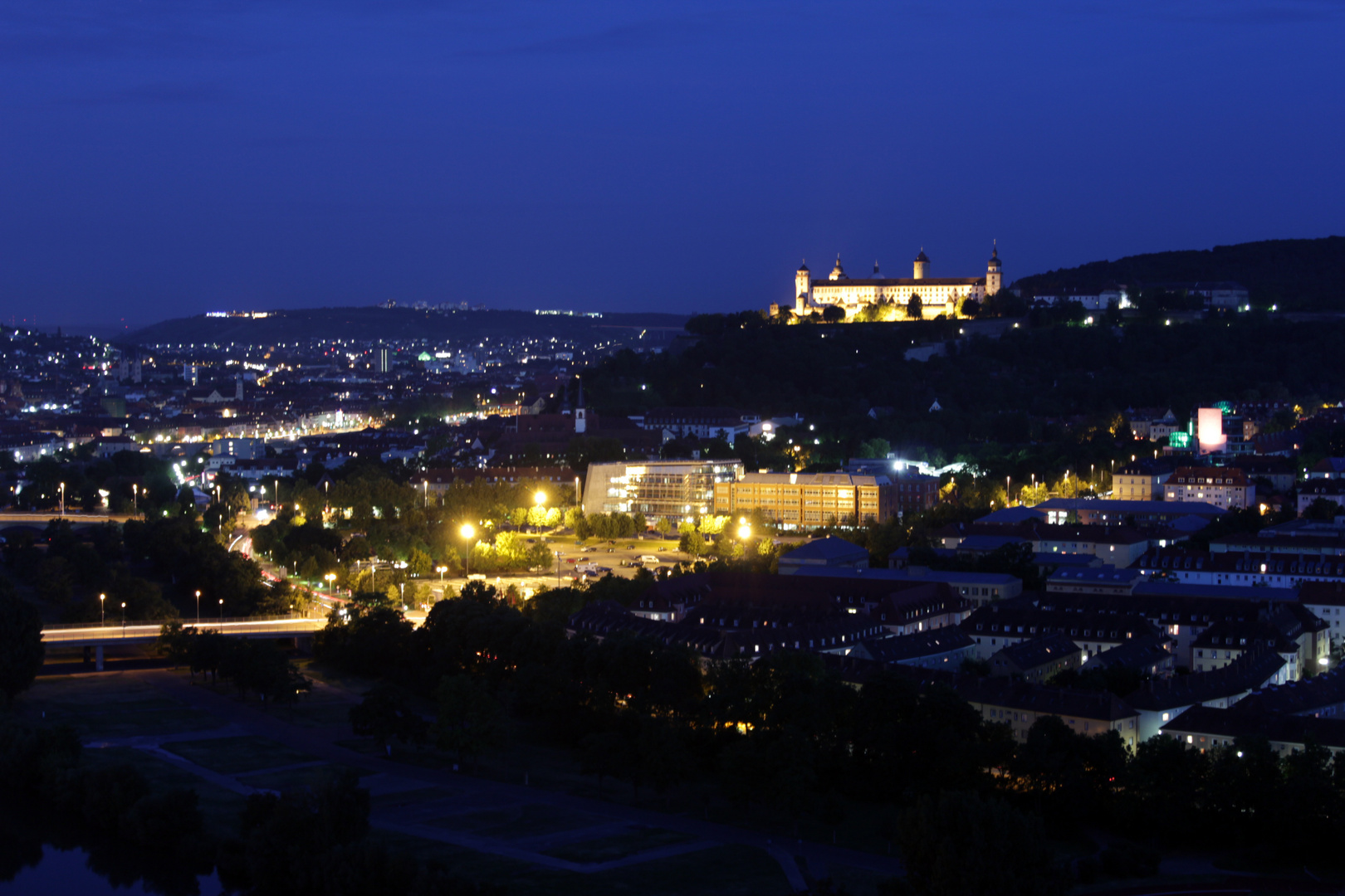 Nächtliches Würzburg