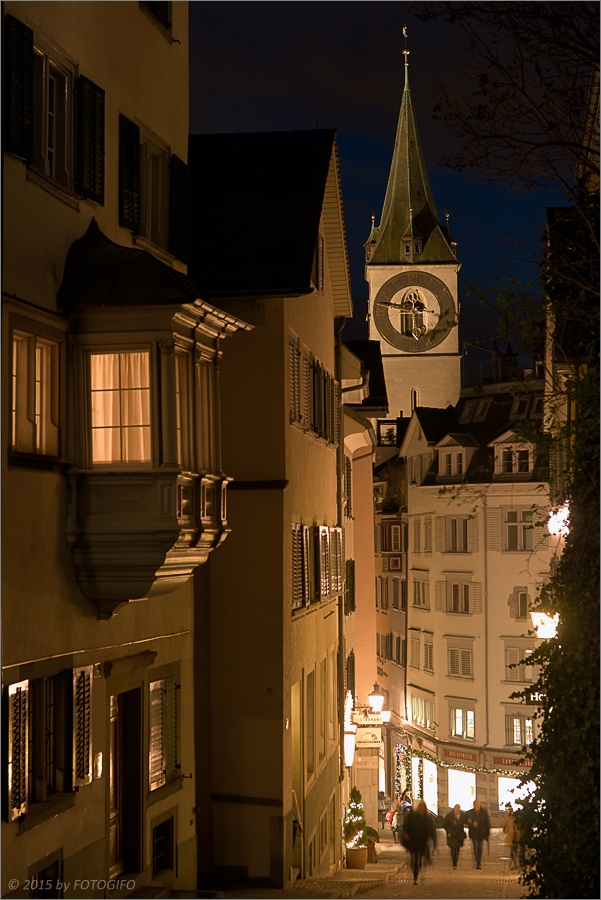 Nächtliches Zürich II