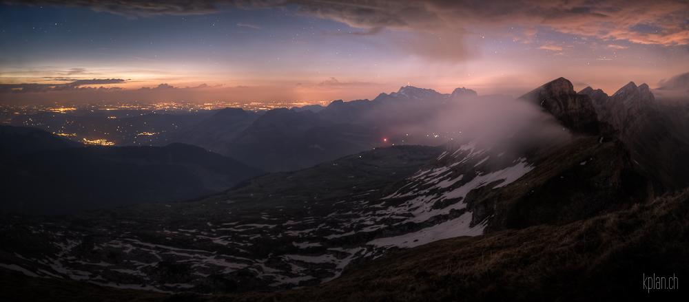 ^ Nägeliberg: Toggenburg in der Nacht ^