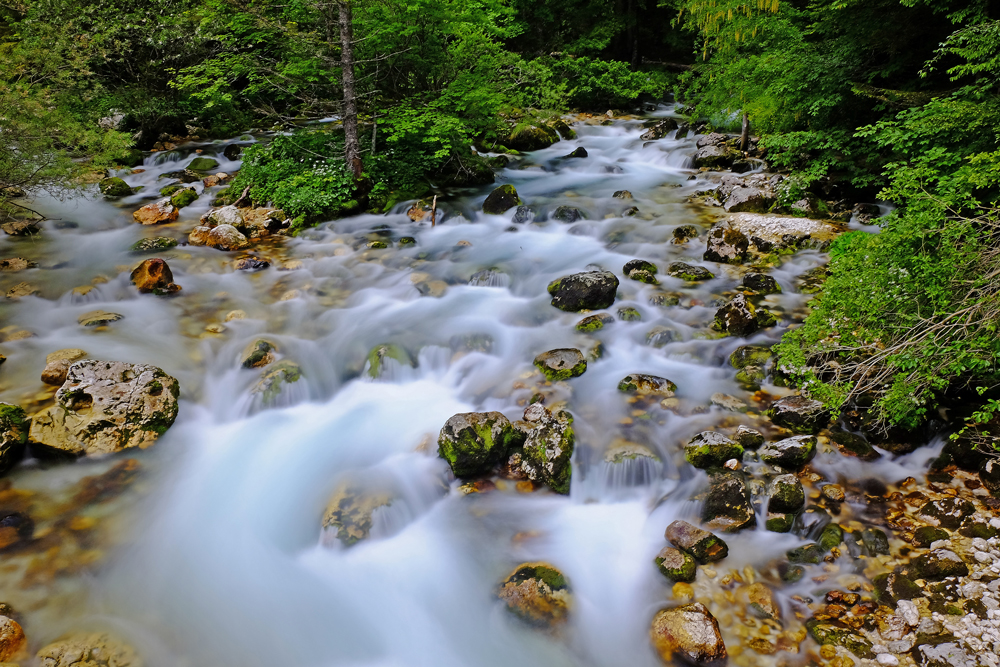 Nähe Savica Wasserfall