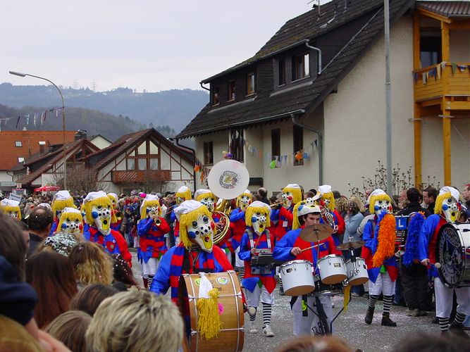 Närrisches treiben in Baden Wü..