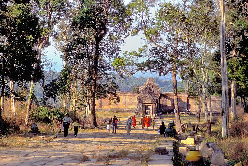 Naga Balustrade in Preah Vihear