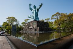 Nagasaki - Friedenspark - Statue von Kitamura