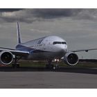 nagelneue 777-300 ETOPS der ANA in Frankfurt