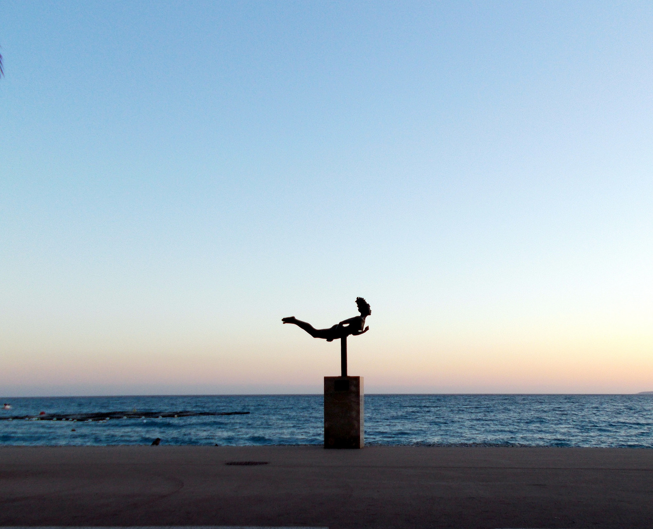 Nager dans l'air ?