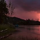 Nah dran - Gewitter über der Aare