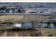 Nahbollebach im Hintergrund