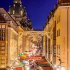 Nahe dem Striezelmarkt - Weihnachtsmarkt an der Frauenkirche