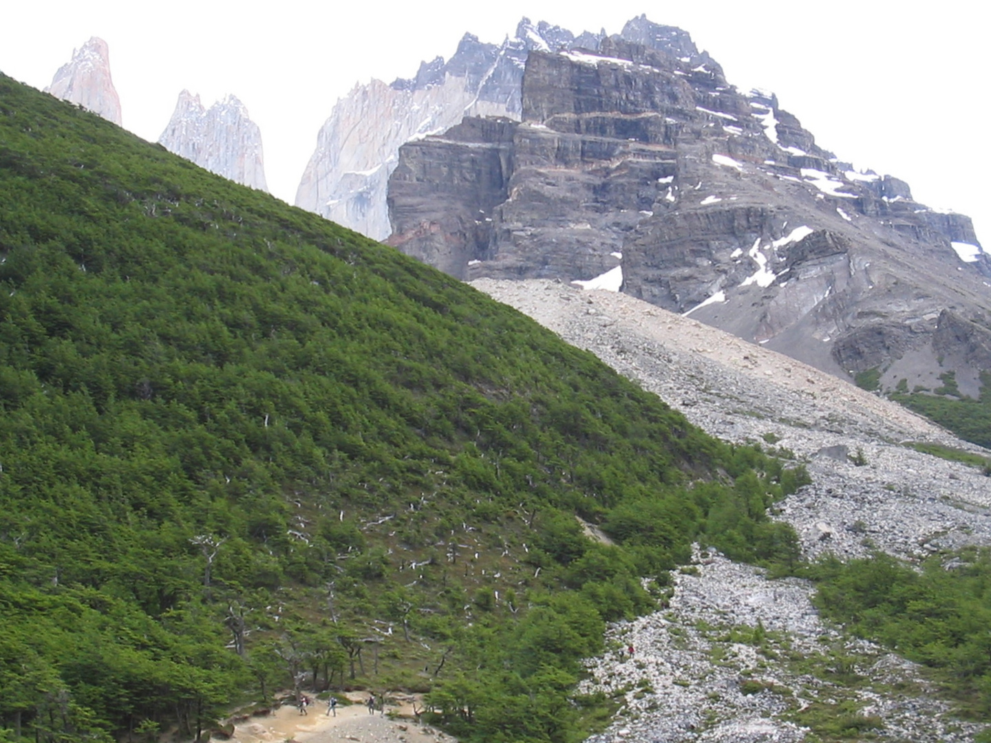 Nahe den Torres del Paine