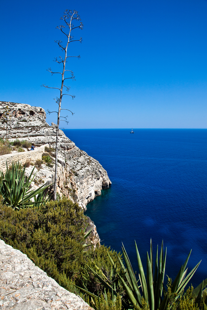 Nahe der Blauen Grotte auf Malta