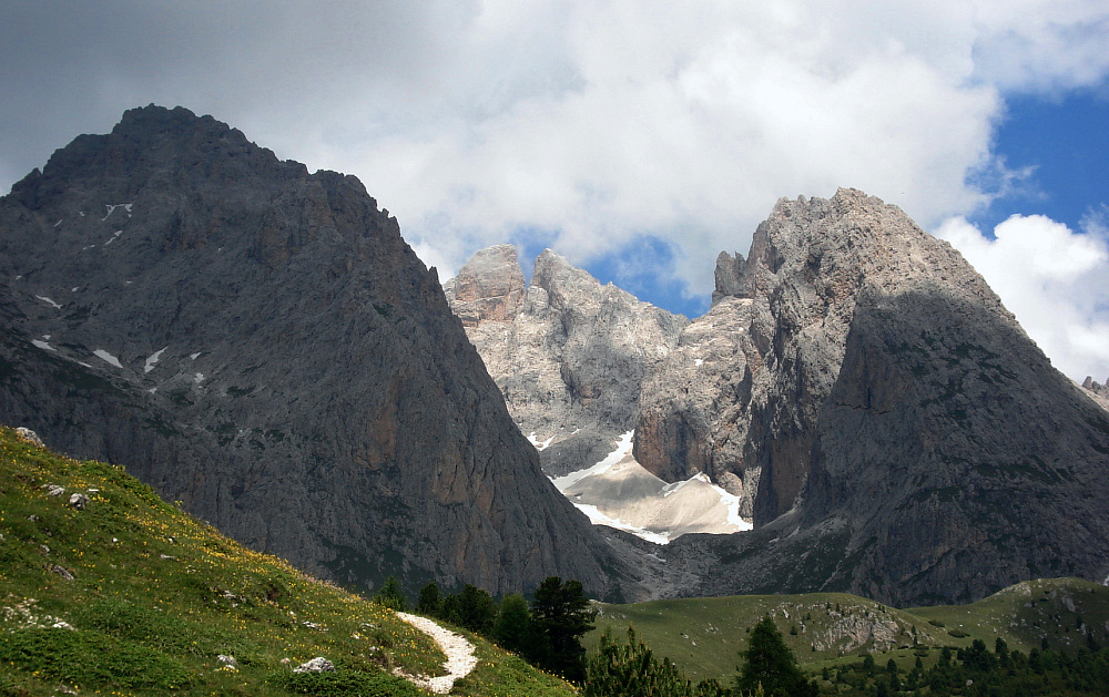 Nahe der Regensburger Hütte...