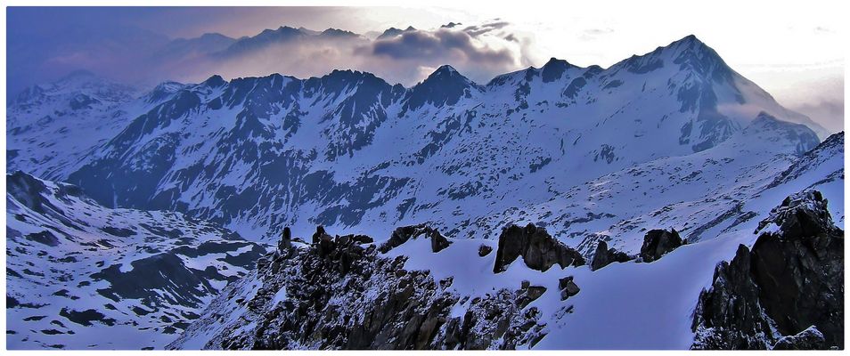 Nahende Schlechtwetterfront
