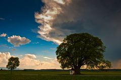 Nahendes Gewitter