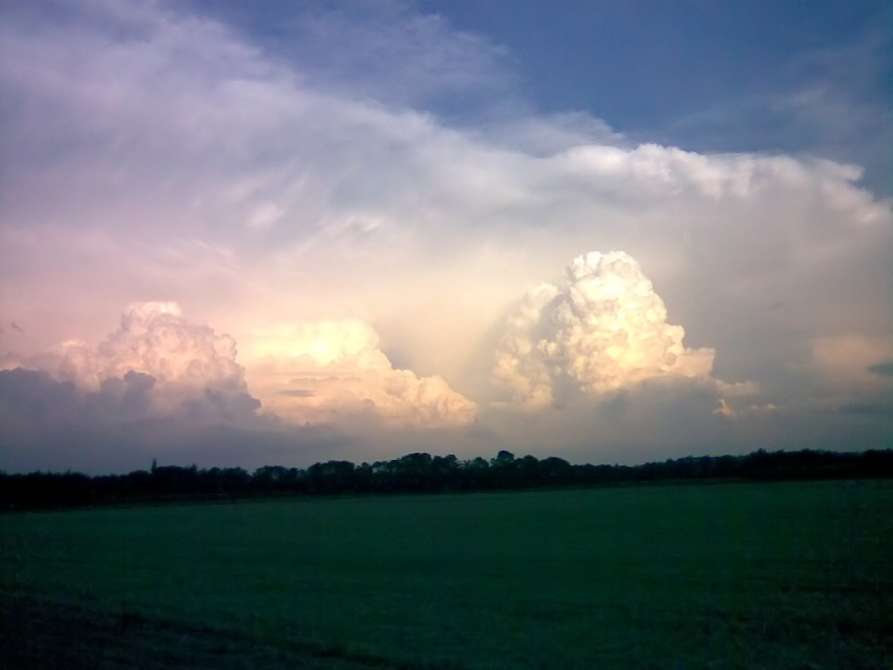 Nahendes Sommergewitter