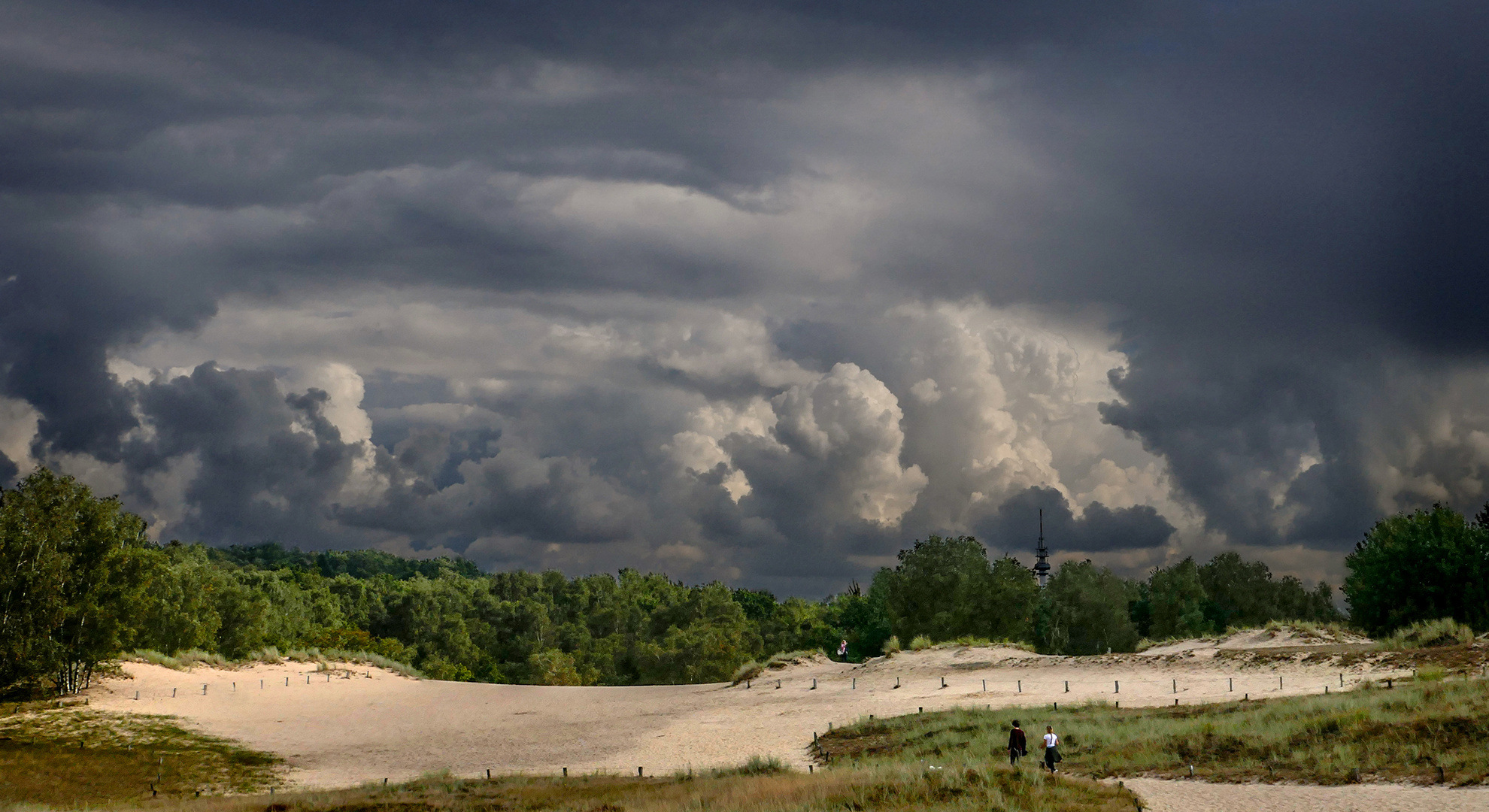 Nahendes Unwetter