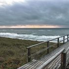 nahendes Unwetter auf Sylt