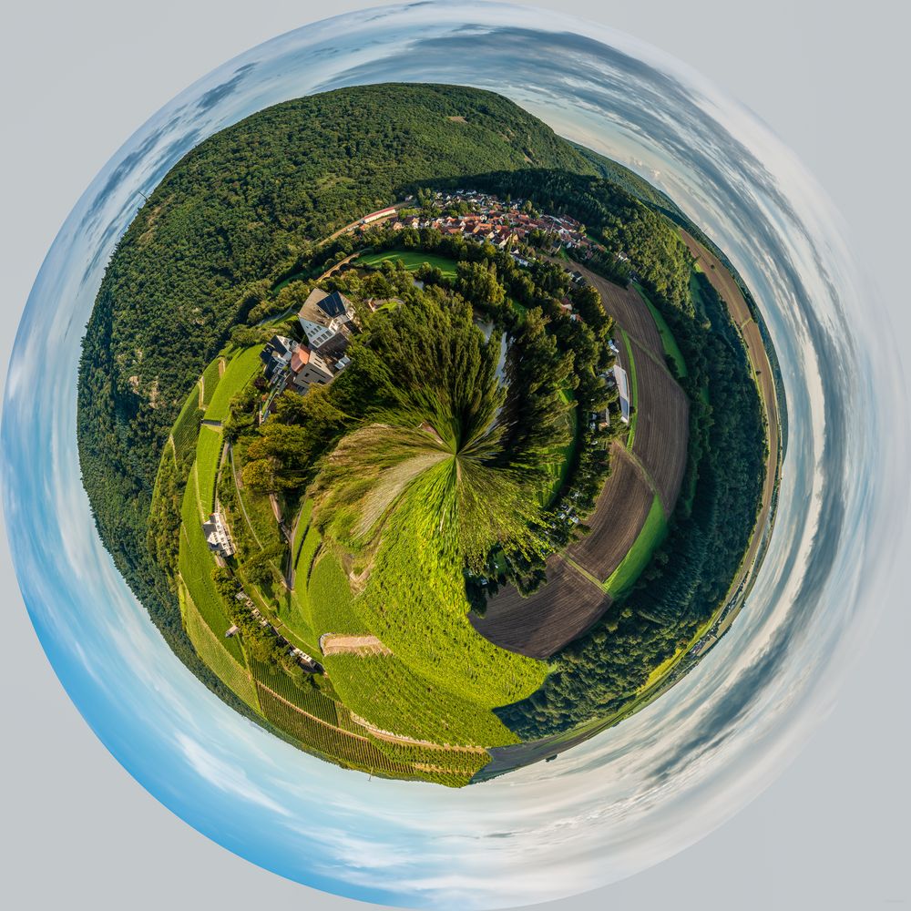 Nahetal bei Oberhausen - little planet