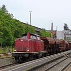  Nahgüterzug mit alter Diesellok in der Oberpfalz 3