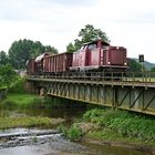 Nahgüterzug mit alter Diesellok in der Oberpfalz 4