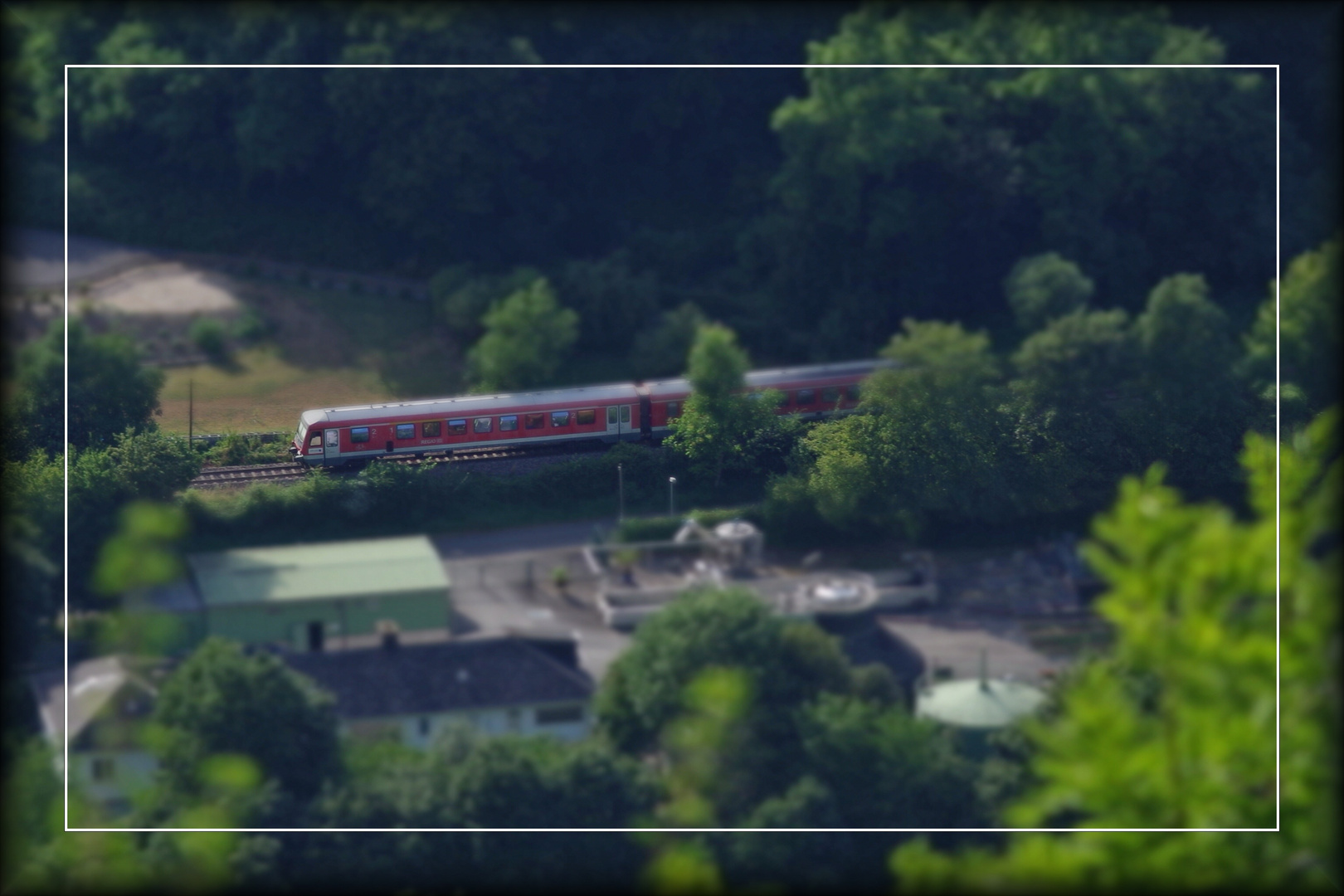 Nahverkehr an der Mosel bei Traben-Trabach