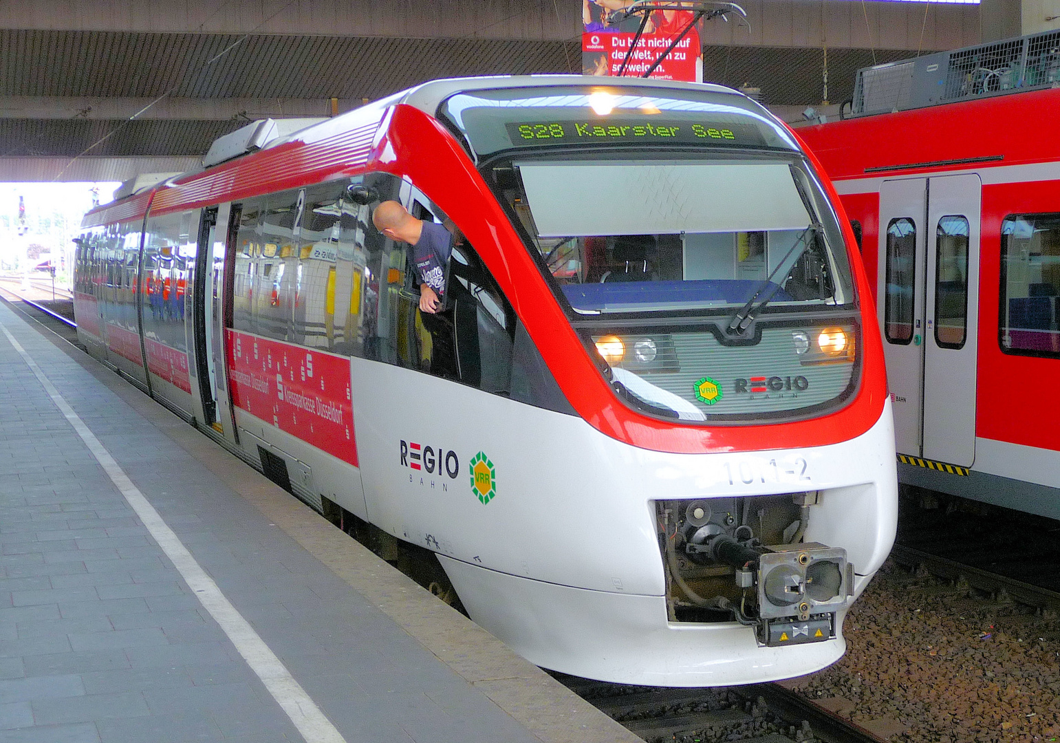 Nahverkehr im Hauptbahnhof Düsseldorf