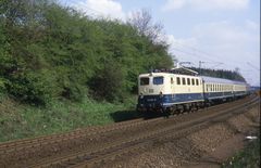 Nahverkehrszug nach Münster 1984