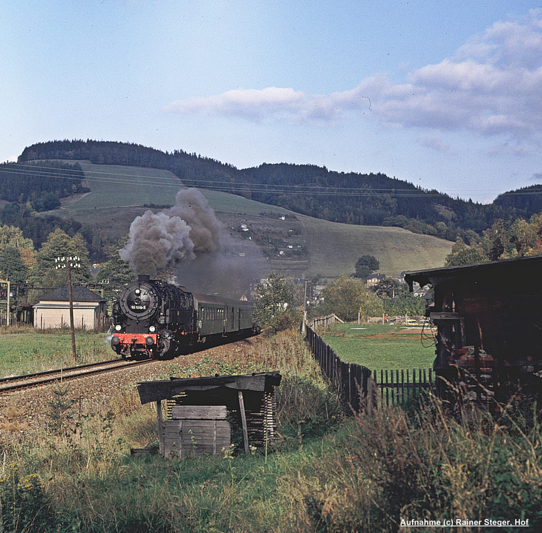 Nahverkehrszug von Probstzella nach Lauscha