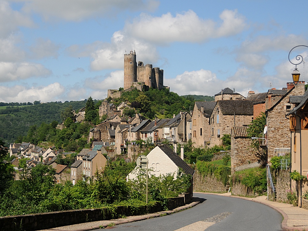 Najac, Rouergue - Aveyron, Frankreich