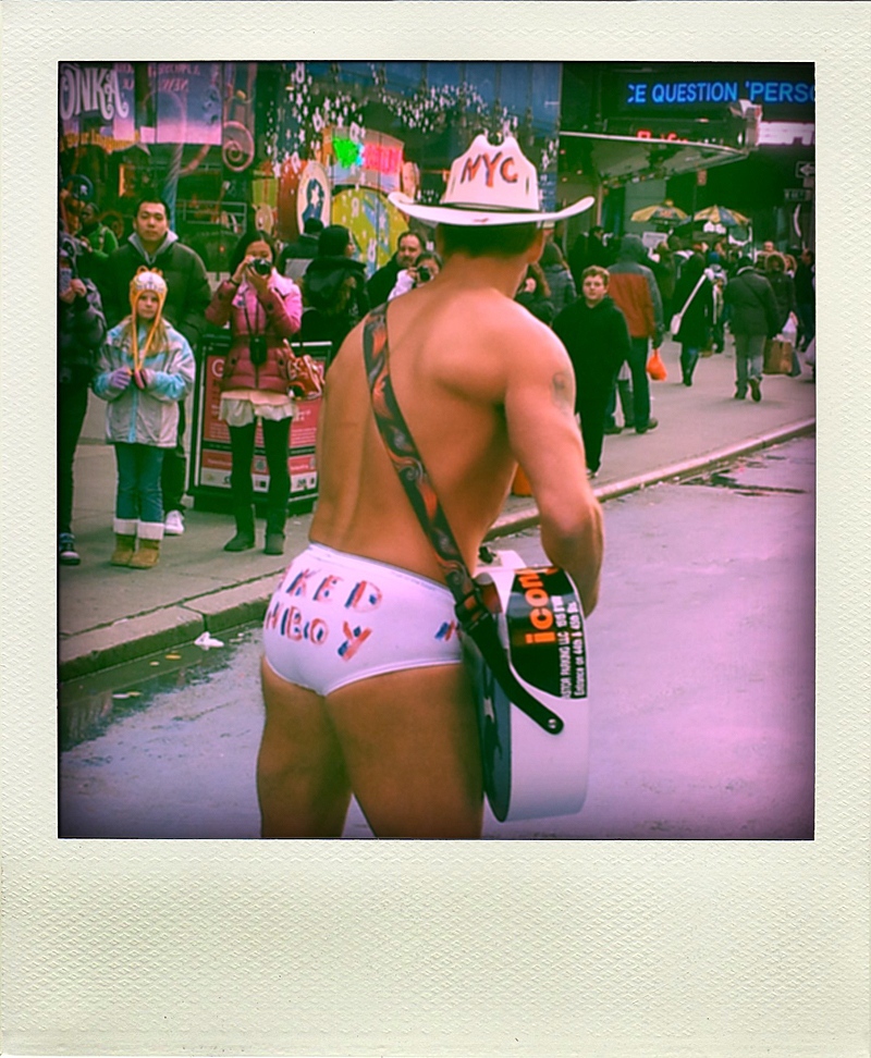 Naked Cowboy...