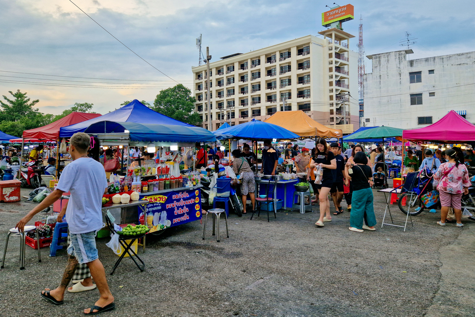 Nakhon Pathom - Lokaler Markt