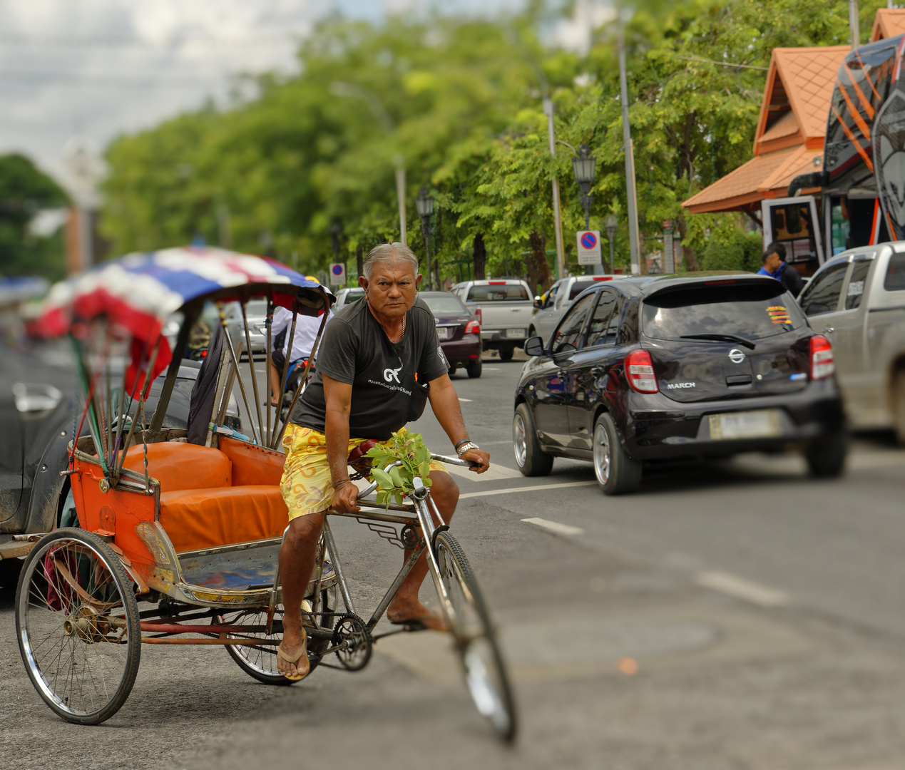 Nakhon Ratchasima - Fahrradrikscha