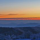 Naklerovska vysina mit Blick zur Schneekopppe in 123 km