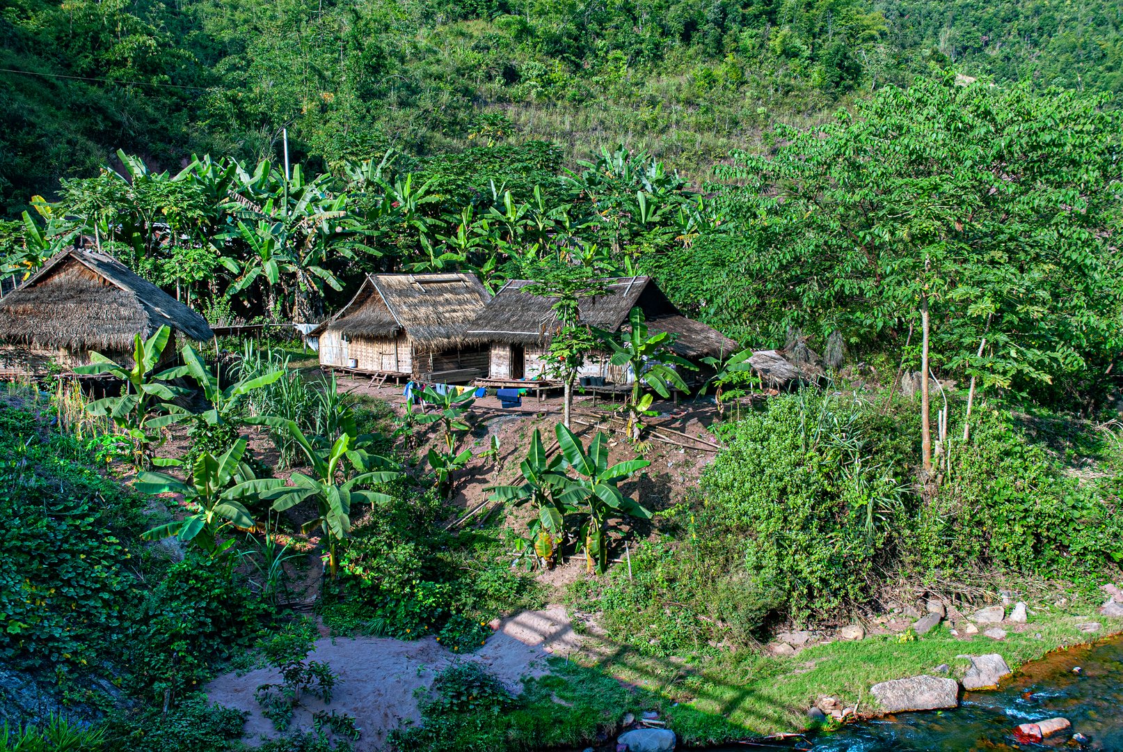 Nam Chat village to Phonsavan