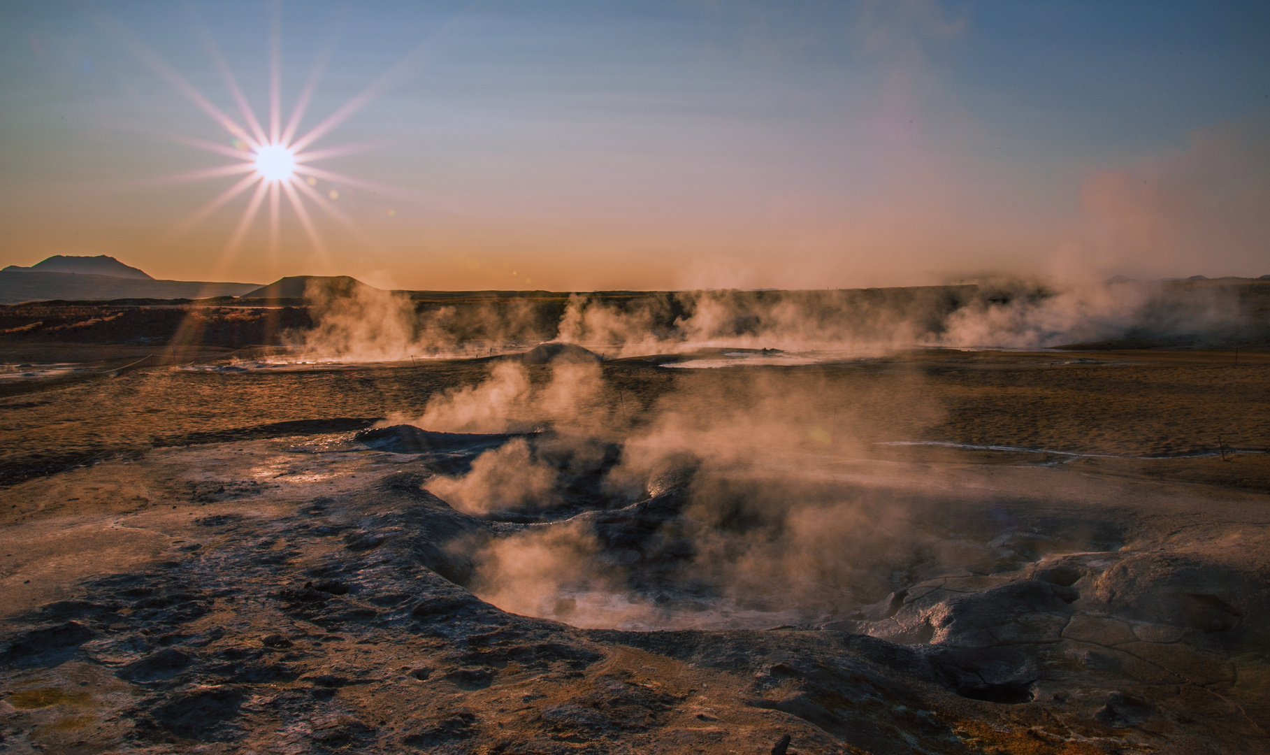 Namafjall, Vulkangebiet am Myvatn See