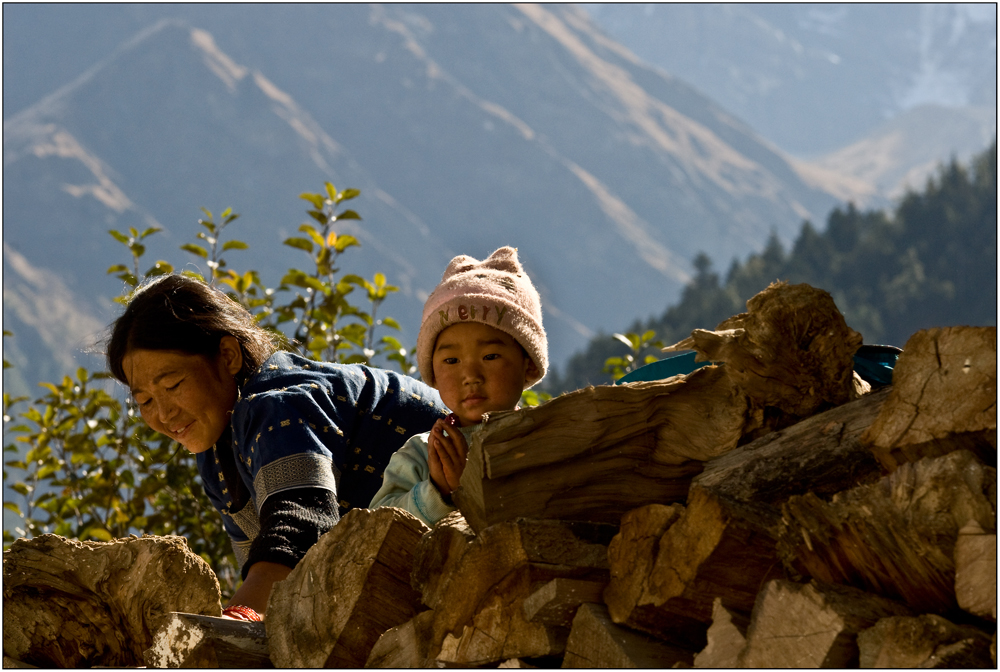 Namaste / auf dem Annapurna Rundweg