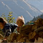 Namaste / auf dem Annapurna Rundweg