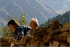 Namaste / auf dem Annapurna Rundweg