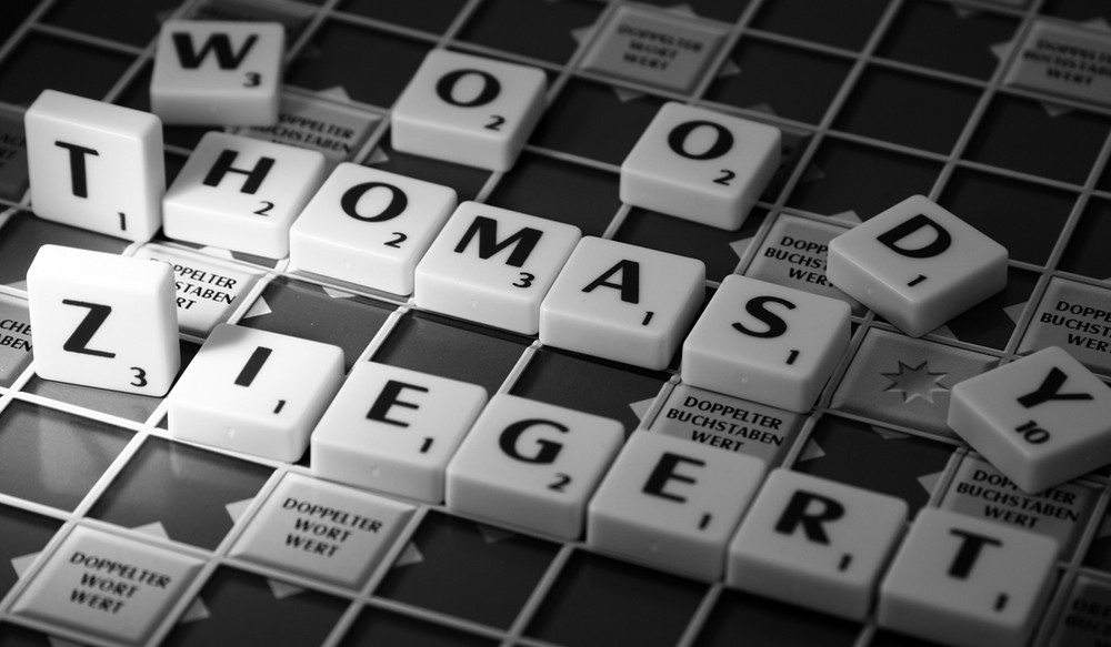 Namensspiel mit Scrabble