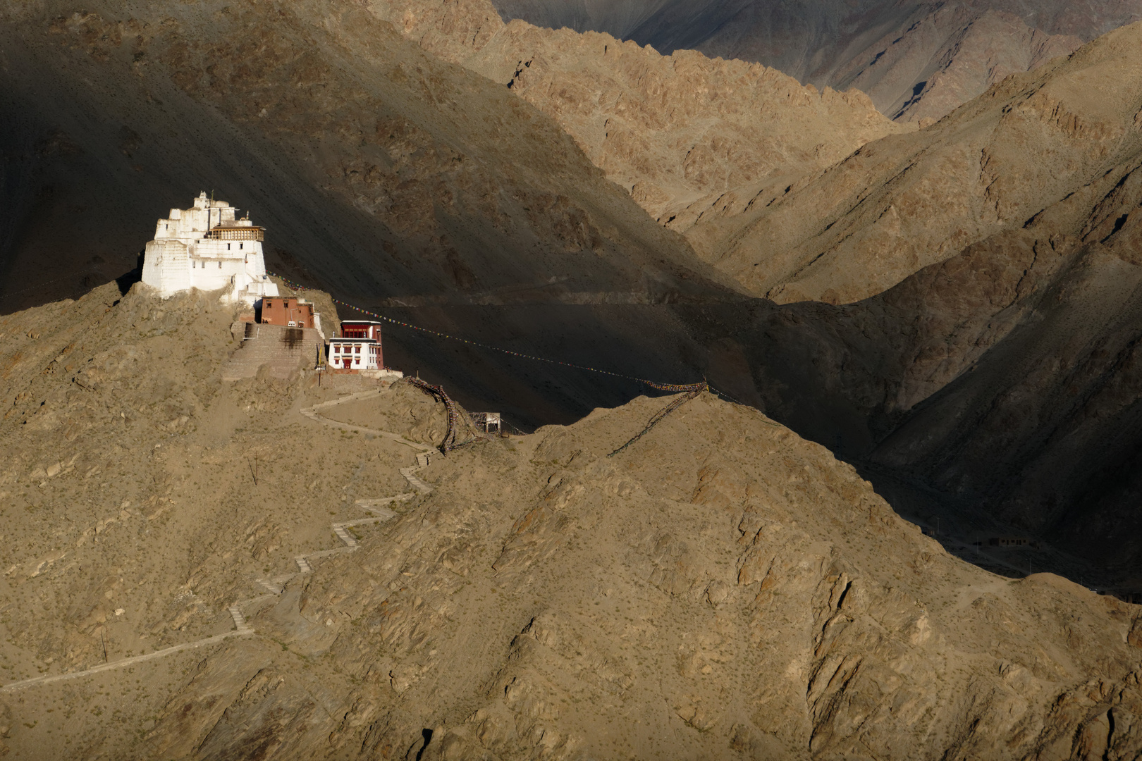 Namgyal Tsemo Monastery in Leh / Ladakh